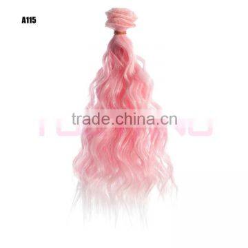 Silky Straight Wave Style and Synthetic Hair Material Extension