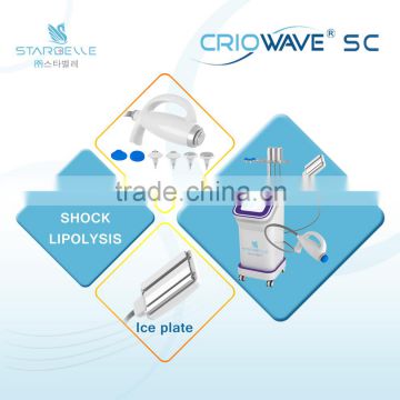 Fat Cooling System Shock Wave Therapy Electroporation Cellulite Reducer