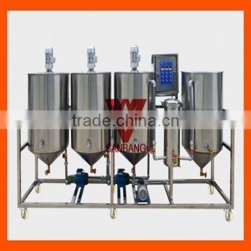 5t/d chinese tallow tree fuel oil refining /oil refine machine/oil refinery equipment