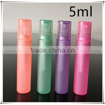 5ml colorful perfume pen/pp spray bottle