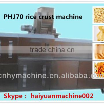 Rice crust making machine, sanck food machine line.high quality puff food machine in Jinan