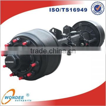 China Supplier BPW Type Auto Parts 16T Axle