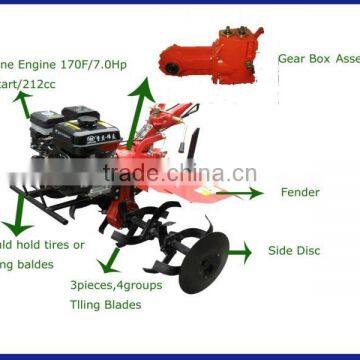 China Chongqing Winyou WY1000C 7HP Gasoline Power Tiller