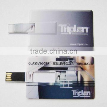 convenient custom business usb flash drive card
