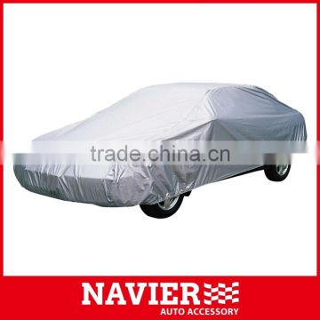 Universal waterproof car full cover with zipper