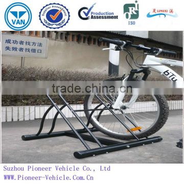 strong and durable rust prevention surface mount cycling parking rack