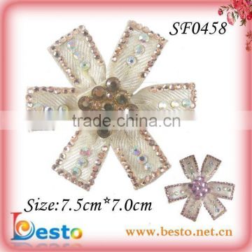 SF0458 Decorative pretty shoe flower sandal ornments for ladies