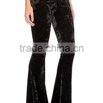 4541 Runwaylover ladies AU sexy velvet flare pants