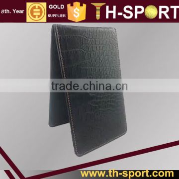 Soft Leather Golf Score Card Holder with quality Leather