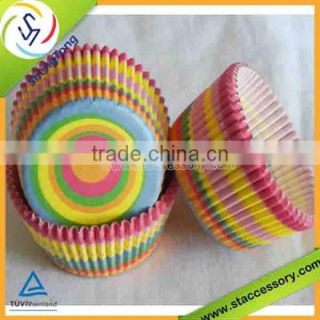 Fancy and colorful cupcakes paper baking cups wholesale