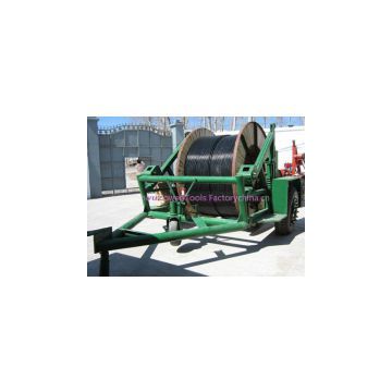 Cable Pulley Trailer,cable drum table,cable drum carriage