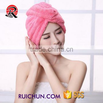 High absorbent fast dry microfibre hair towel