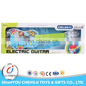 China high quality toy educational touch toy bass guitar wholesale