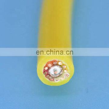 11 core Rg59 coax cable underwater robotic PUR polyurethane cable