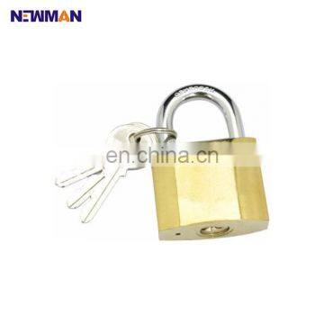 NEWMAN A1025 Small Cheap Wholesale Safe Security Imitation Brass Padlock