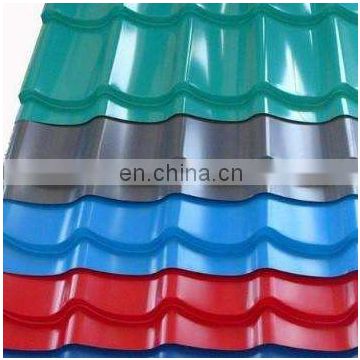 Galvanized Corrugated Steel Sheet Roofing Metal Sheet RAL colour Construction Building