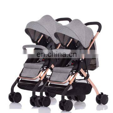 OEM ODM factory supply baby carriage 3 in 1 new type baby twin pram cheap baby stroller 3 in 1
