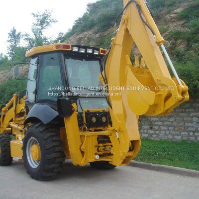 2022 NEW Hot selling   China Backhoe Loader Price Compact Tractor With Loader And Backhoe