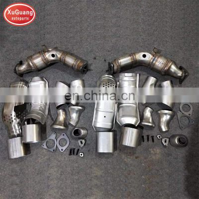 stainless steel Exhaust catalytic converter for Infiniti FX35 old model  - exhaust pipes and flanges cones