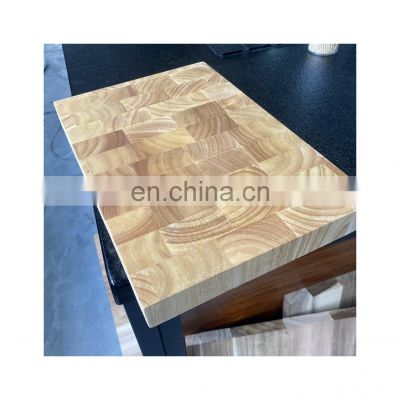 Factory hot sale high quality rubber wood finger joint board rubber wood core veneer furniture table rubber wood