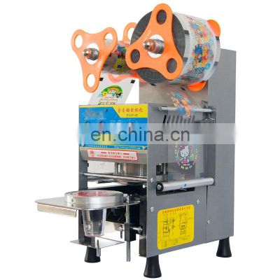 2020 hot sale Bubble Tea Automatic Cup Sealing Machine/Tabletop Sealers/Plastic Cup Sealer