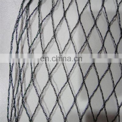 HDPE knitted green White agriculture plastic anti birds nets for farms