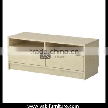 TV-164 Light Color Maple Wood TV Stand For Project