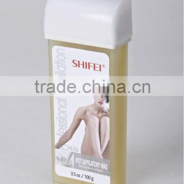 SHIFEI 100g Depilatory Hot Wax cartridge(Milk)