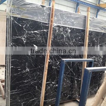 Black Marquina white and black marble slabs tiles