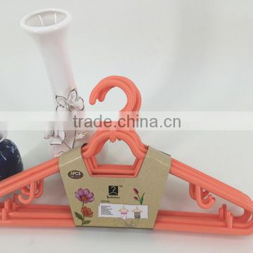 XuFeng colorful home use supermarket plastic hangers for wetting clothes factory