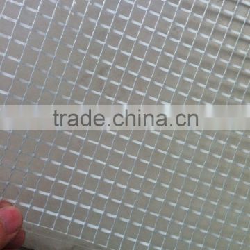 90% light transmittance laminated woven fabric pvc tarpaulin/film for agricultural green house covering
