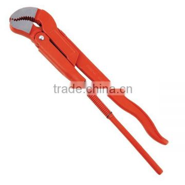 S Type bent jaws Pipe Wrench with VPA/GS Approval