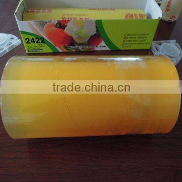 moistureproof/cookhouse used cling wrap/transparent film print your logo