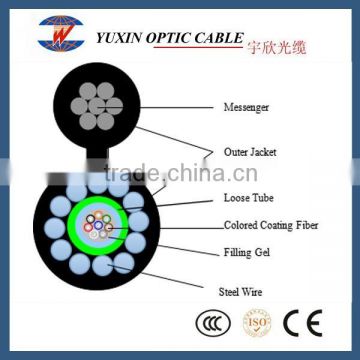 12 Core Figure 8 Self Supporting Outdoor Optic Fiber Cable