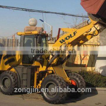 WOLF loader 2.0 ton ZL 20 wheel loader with weichai engine dongfeng engine