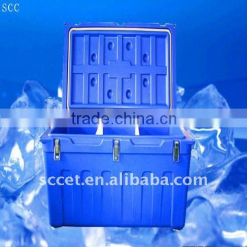 120L Plastic Commercial Cooler Box in Blue Color