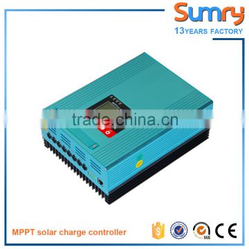 LCD display solar panel controller solar charge controller 60 amp 96v