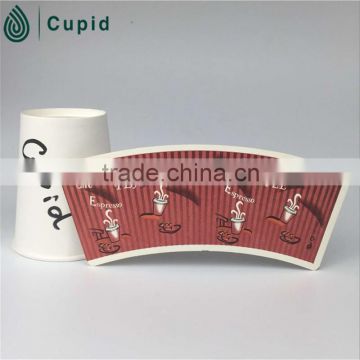 Tuoler Brand 2015 Good Quality 220gsm Printed Pe Coated Paper Cup Fan On Sale