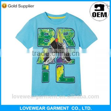 Best Quality kids blank t-shirt sublimation combed cotton t shirt wholesale for boys/Girls