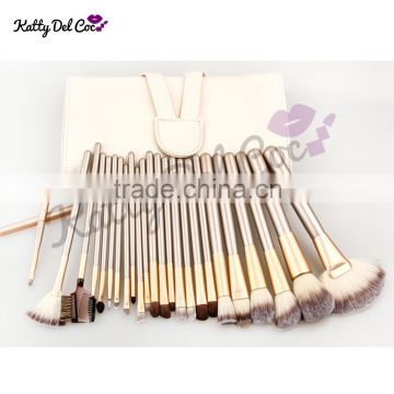 High quality pro brand your own brushes set 24 pcs makeup brush set                        
                                                                                Supplier's Choice