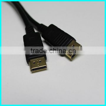 High quality gold plated dp to dp cable male to male