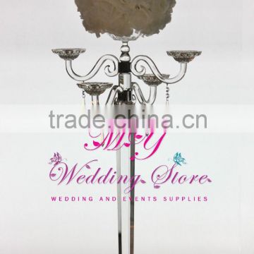 wedding decorative crystal candle holder