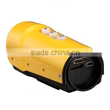 professional bicycle handle camera with led light for outdoor sport