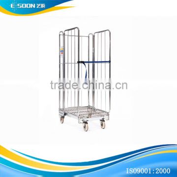 Strong and durable double deck platform cage