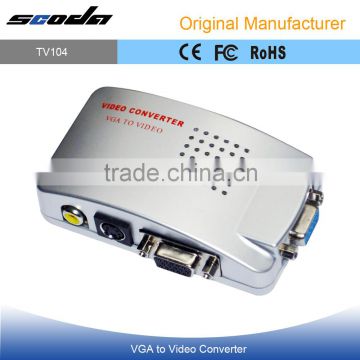 Supports NTSC PAL system HDMI PC VGA to TV AV RCA Signal Adapter Converter Video Switch Box
