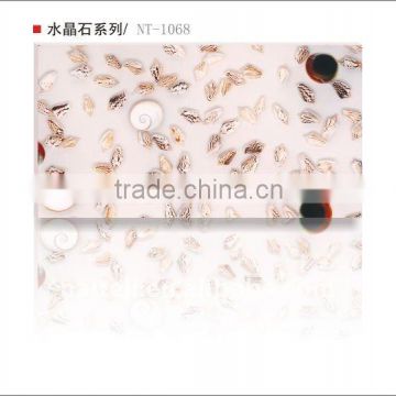 Natural Shells Translucent Epoxy Resin Sheet at best price