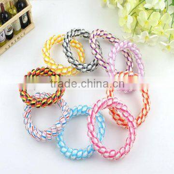 2014 Hot Selling telephone wire hairband for women/girl