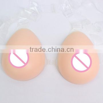 water drop style soft natural articial silicone breast forms for transgender silicone sex doll small breast distributor can sell