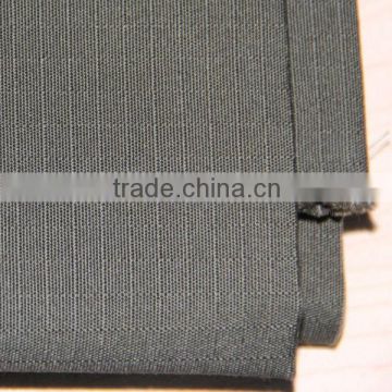 Polyester/cotton rib-stop fabric