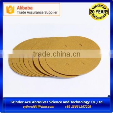 5 Inch Abrasive Sandpaper Discs with Hook and Loop Backed